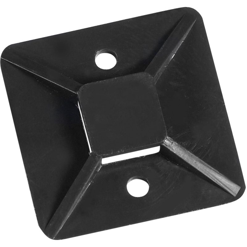 1 12 x 1 12 black cable tie mounts ctm15b