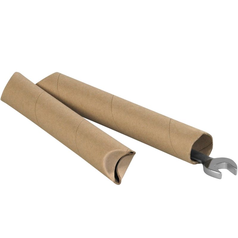 1 12 x 12 kraft crimped end tubes s1512k