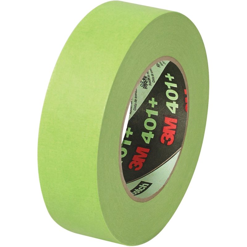 1 12 x 60 yds 8 pack 3m high performance green masking tape 401 t9364018pk