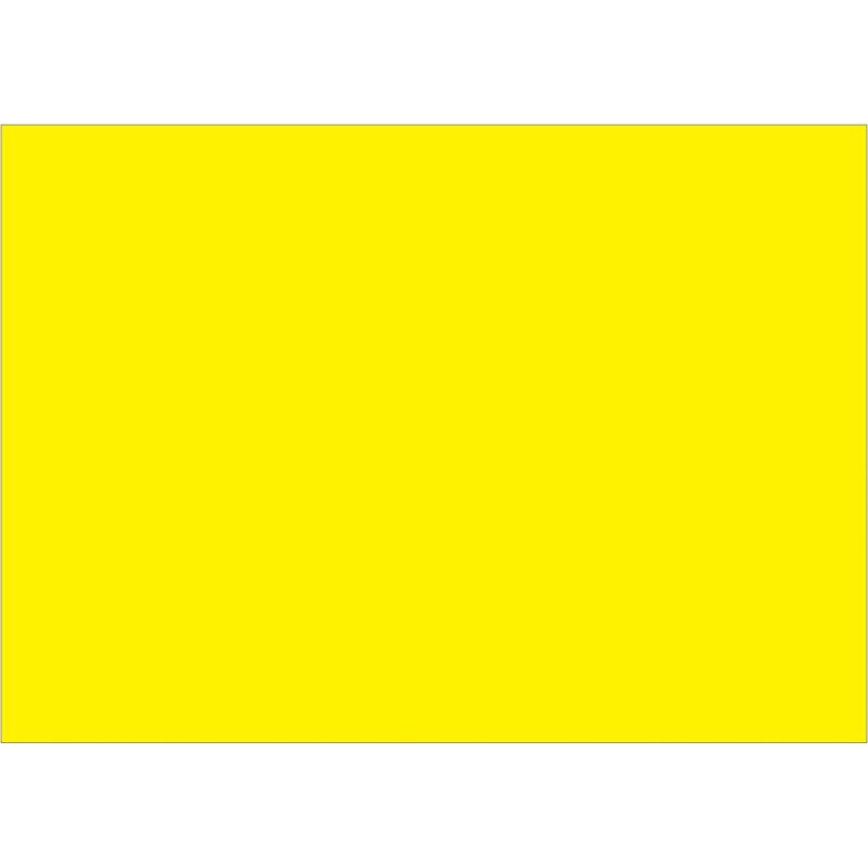 5 x 7 fluorescent yellow inventory rectangle labels dl639l