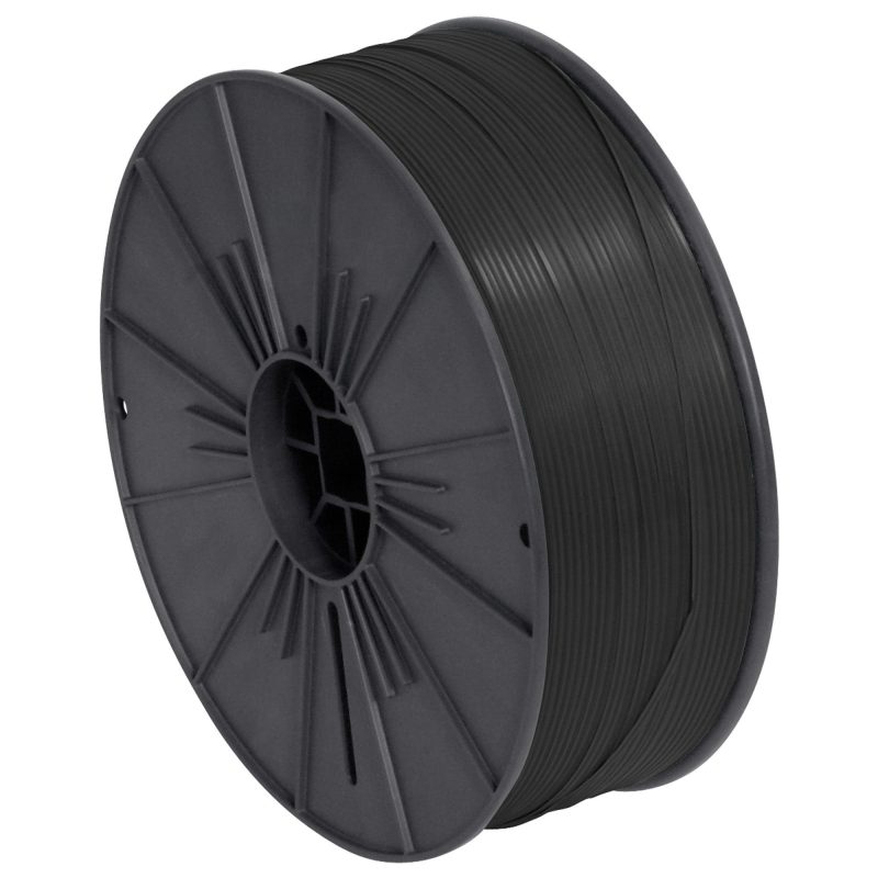 532 x 7000 black plastic twist tie spool plts532k