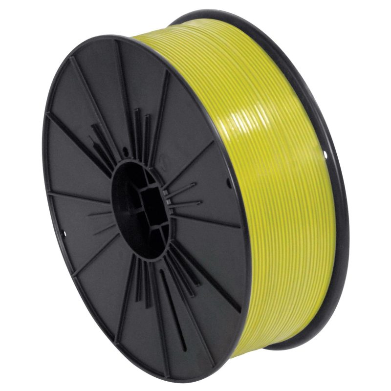 532 x 7000 yellow plastic twist tie spool plts532y