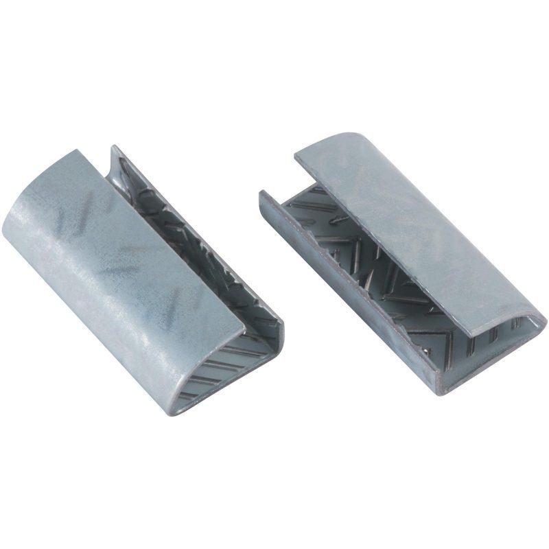 58 serrated opensnap on polyester strapping seals pss58open