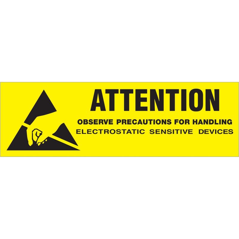 58 x 2 attention observe precautions labels dl9030