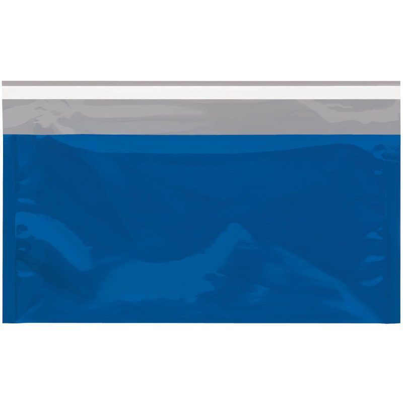 6 14 x 10 14 blue metallic glamour mailers gfm0610b