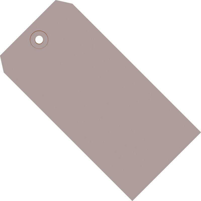 6 14 x 3 18 gray 13 pt shipping tags g11081f