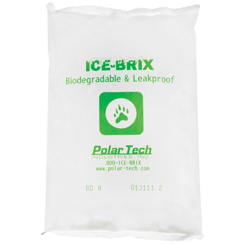 6 14 x 4 x 34 8 oz ice brix r biodegradable packs ibb8