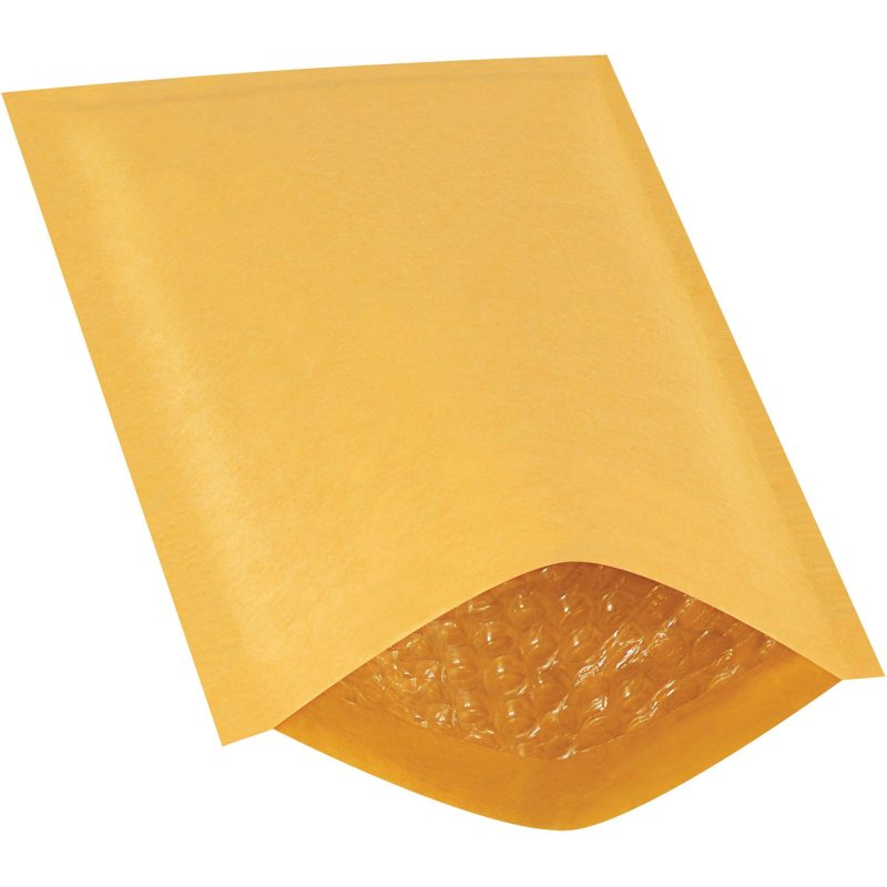 6 x 10 kraft 0 heat seal bubble mailers b853