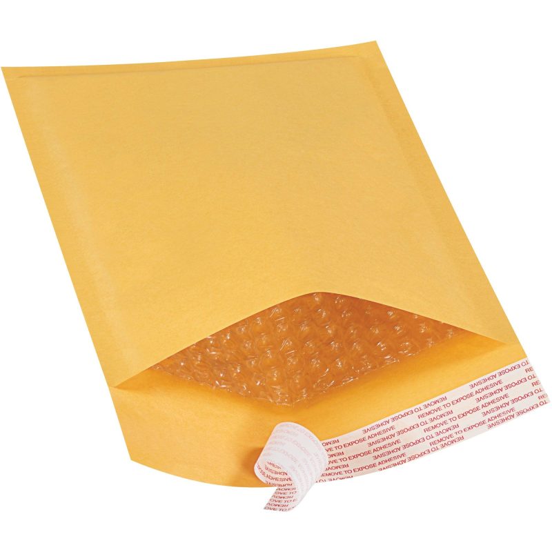 6 x 10 kraft 0 self seal bubble mailers b853ss