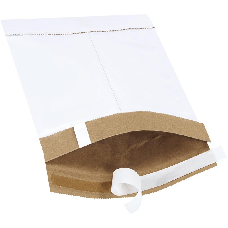 6 x 10 white 0 self seal padded mailers b803wss