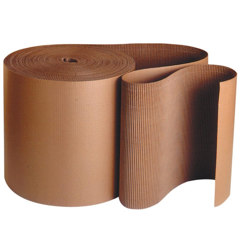 6 x 250 a flute kraft singleface corrugated roll sf06