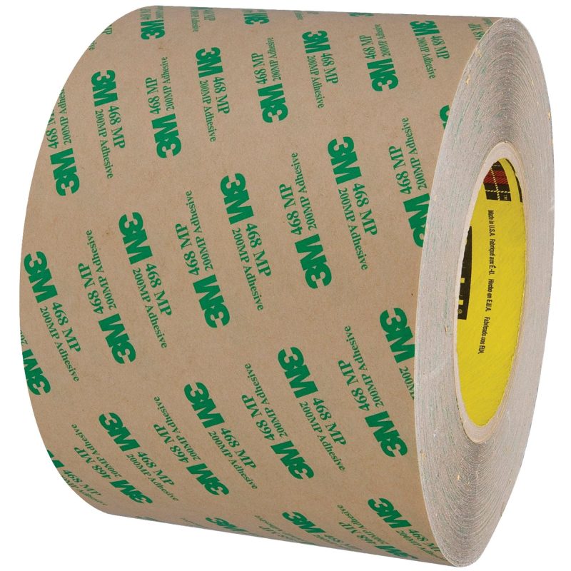 6 x 60 yds 3mtm 468mp adhesive transfer tape hand rolls t9606468