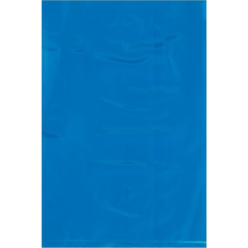 6 x 9 2 mil blue flat poly bags pb440bl