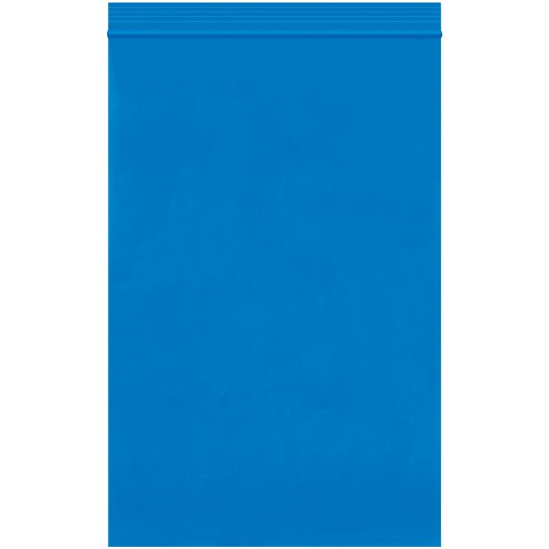 6 x 9 2 mil blue reclosable poly bags pb3615bl