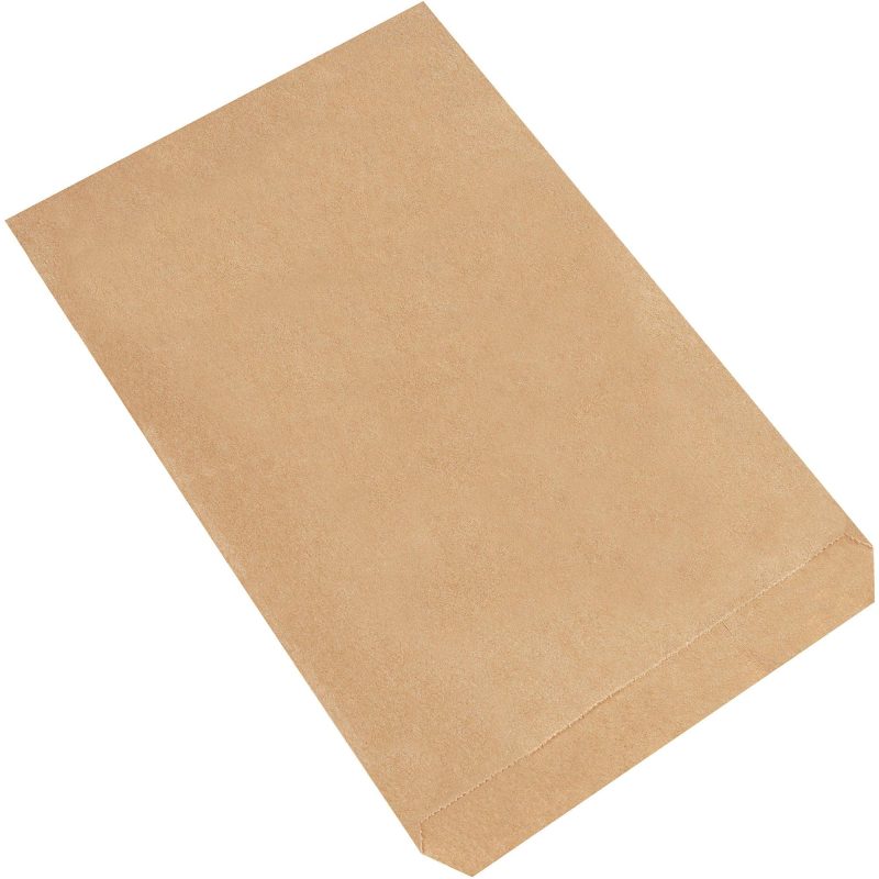 7 12 x 10 12 kraft flat merchandise bags bgm102k