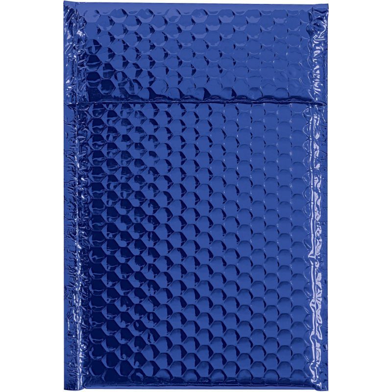 7 12 x 11 blue glamour bubble mailers gbm0711b