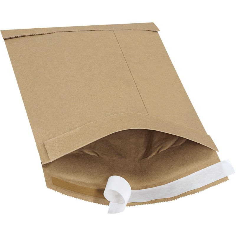 7 14 x 12 kraft 1 self seal padded mailers b804ss