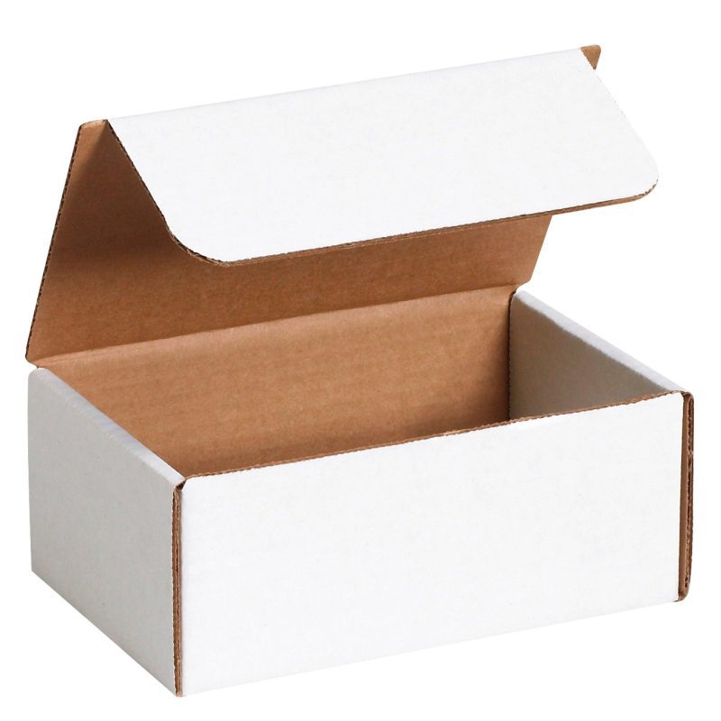 7 18 x 4 12 x 3 white literature mailers ml743