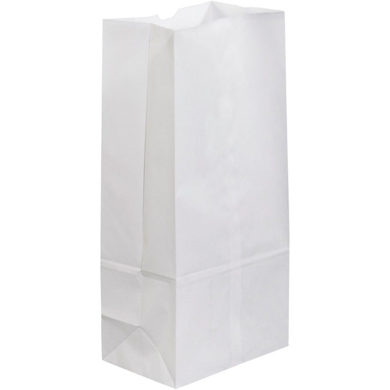 7 34 x 4 34 x 16 white grocery bags bgg108w