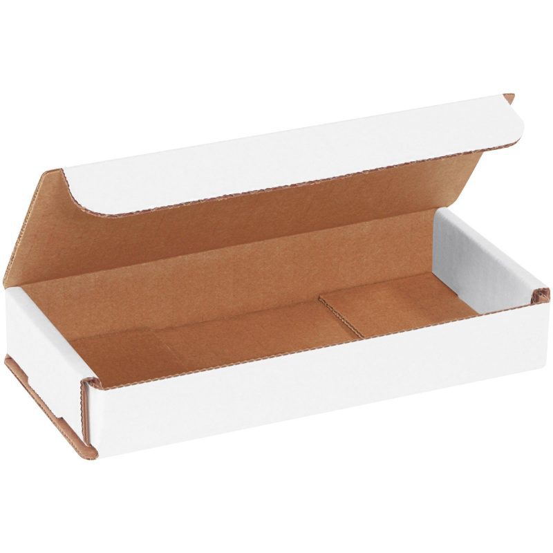 7 x 3 x 1 white corrugated mailers m731