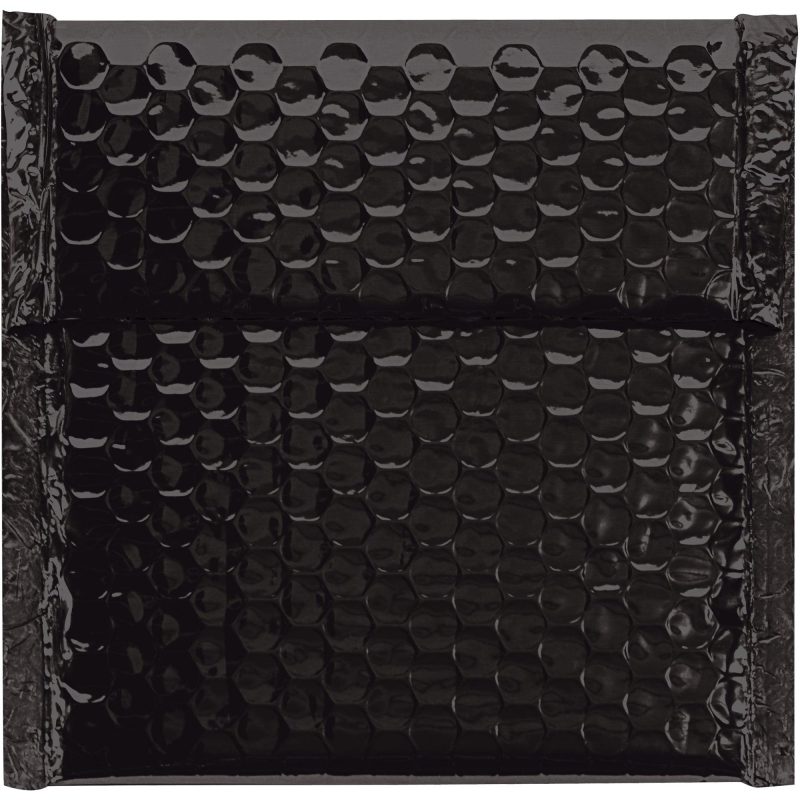 7 x 6 34 black glamour bubble mailers gbm0706bk