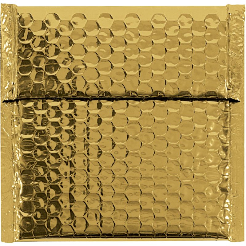 7 x 6 34 gold glamour bubble mailers gbm0706gd