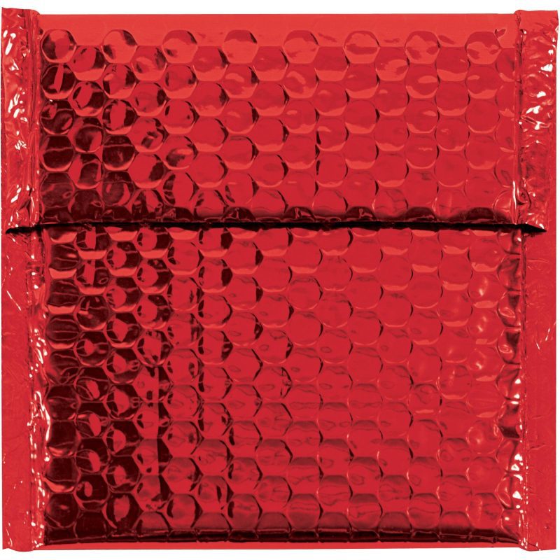 7 x 6 34 red glamour bubble mailers gbm0706r