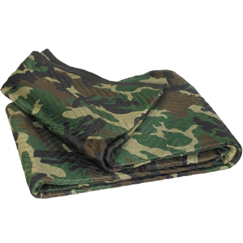 72 x 80 camouflage moving blankets mb7280c