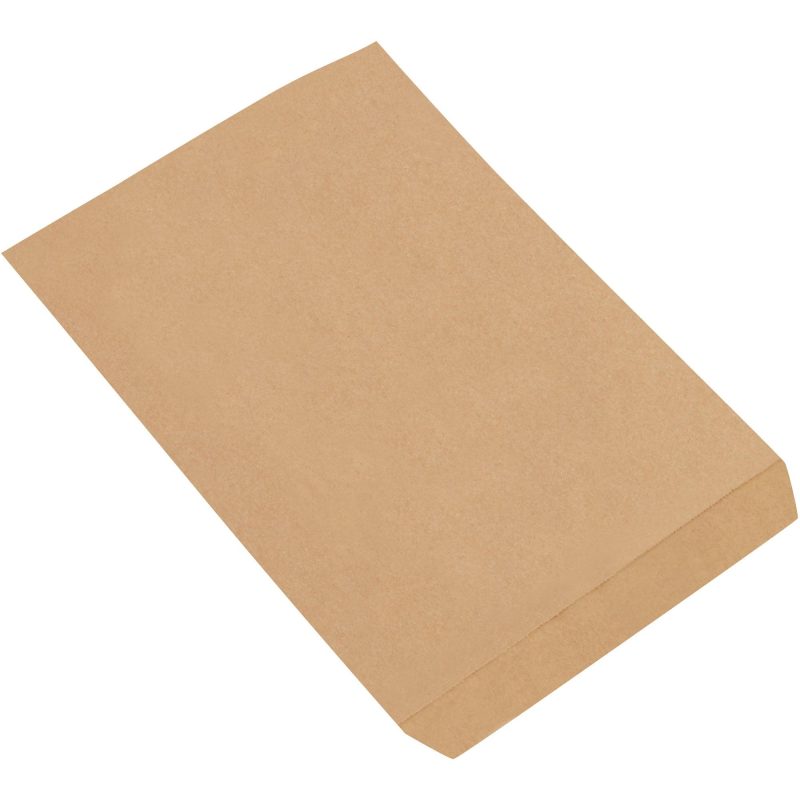 8 12 x 11 kraft flat merchandise bags bgm103k