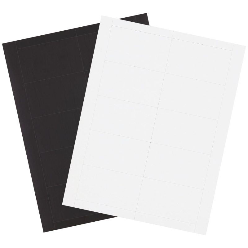 8 12 x 11 magnetic sheet 10 labels per sheet lh147