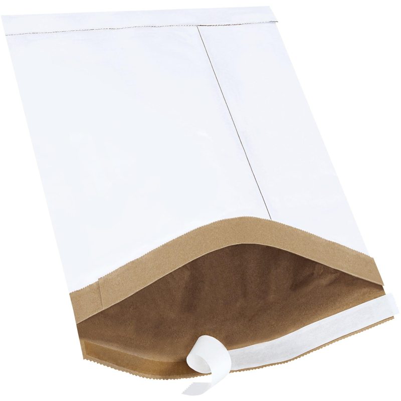 8 12 x 14 12 white 25 pack 3 self seal padded mailers b806wss25pk