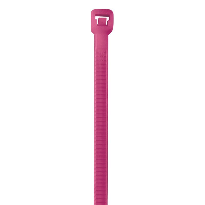 8 40 fluorescent pink cable ties ct444l