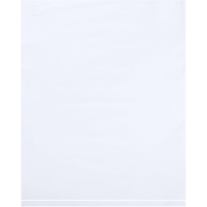 8 x 10 2 mil white flat poly bags pb465w