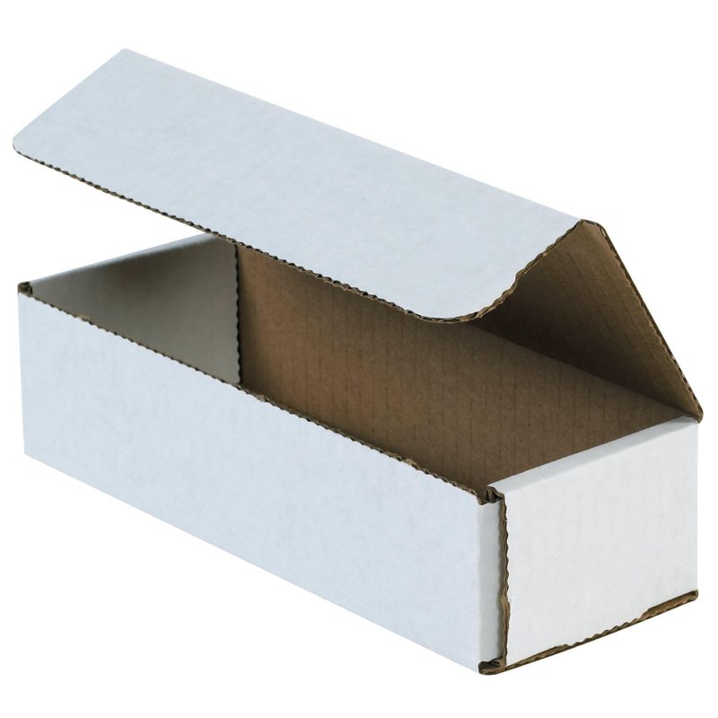 8 x 2 x 2 white corrugated mailers m822