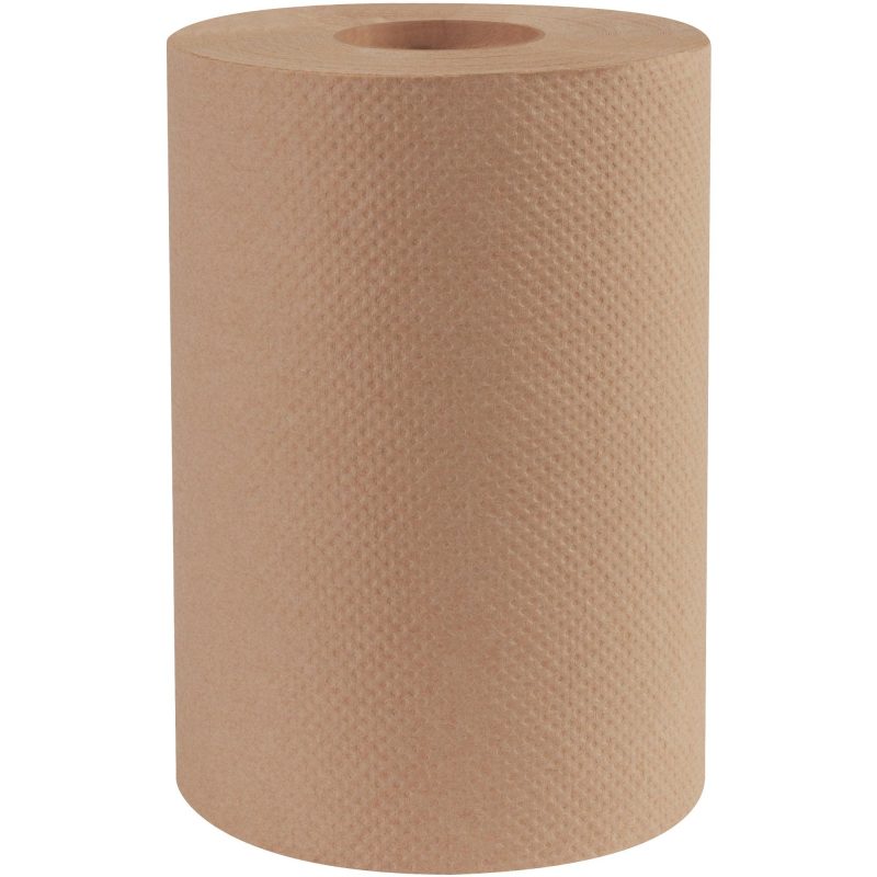 8 x 350 bedford kraft hard wound roll towels ttkrt