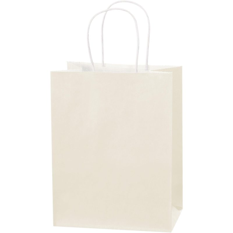 8 x 4 12 x 10 14 french vanilla tinted shopping bags bgs103fv