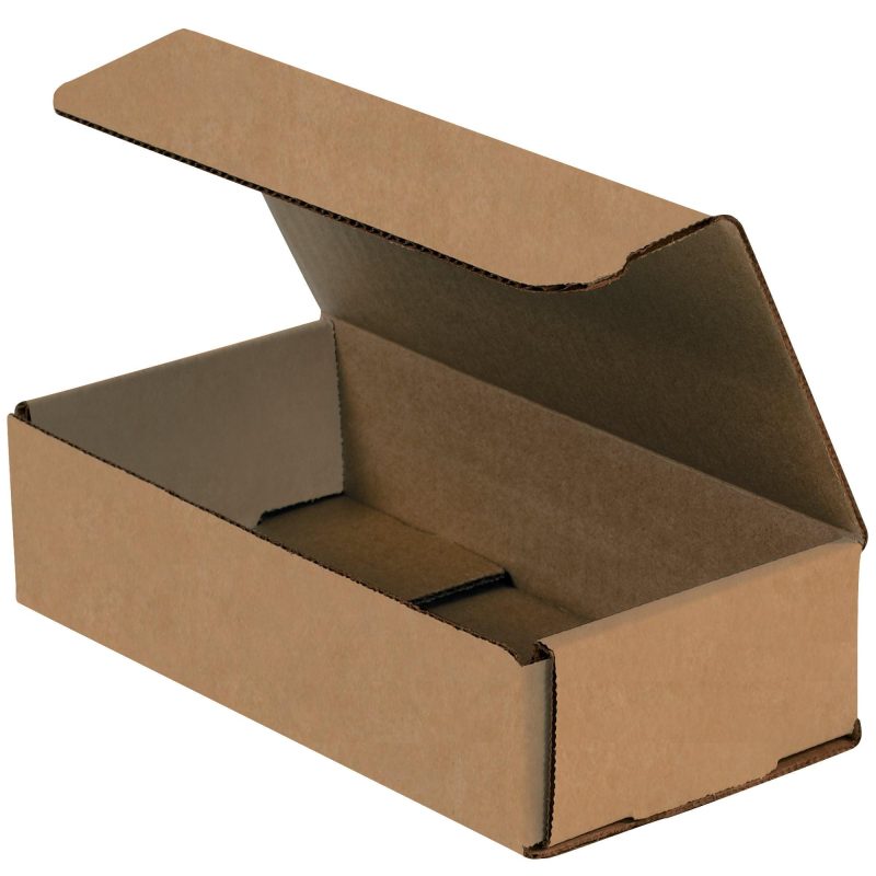 8 x 4 x 2 kraft corrugated mailers m842k