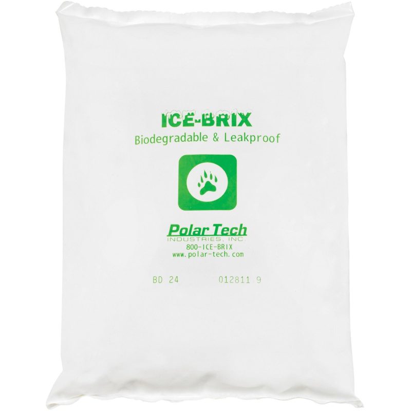 8 x 6 x 1 14 24 oz ice brix r biodegradable packs ibb24