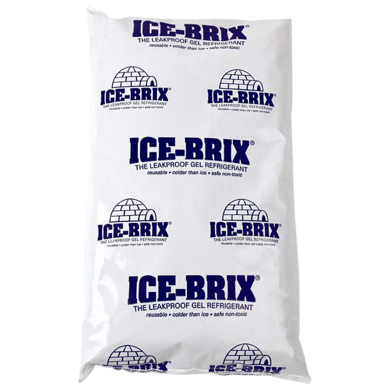 8 x 6 x 1 14 24 oz ice brix r cold packs ib24bpd