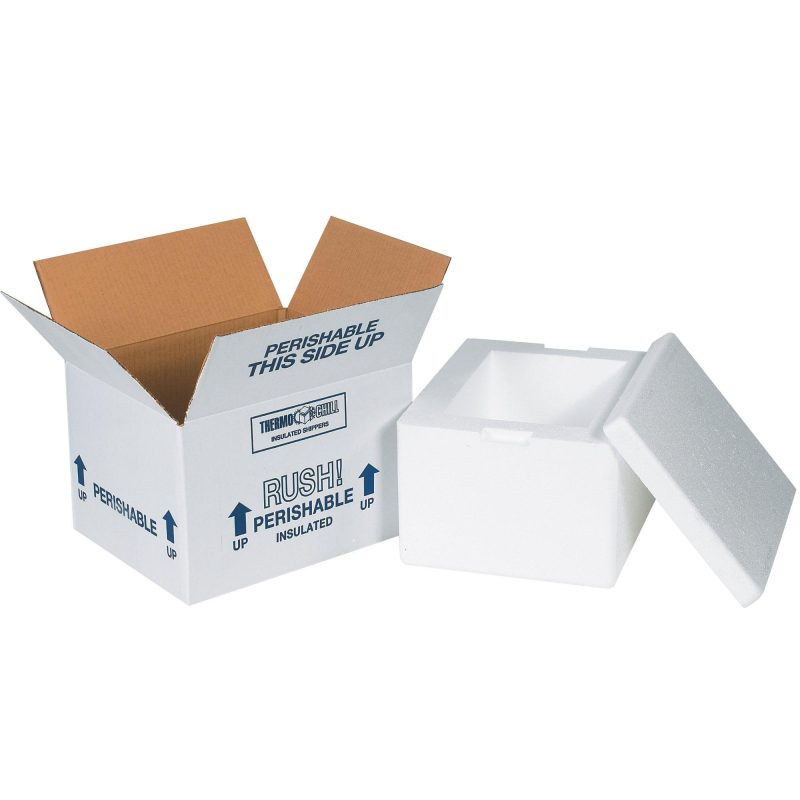 8 x 6 x 4 14 insulated shipping kit 204c