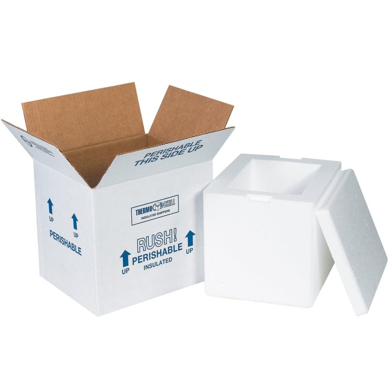 8 x 6 x 7 insulated shipping kit 207c