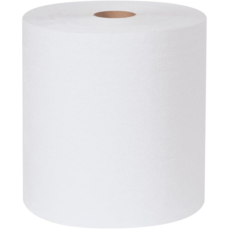 8 x 600 scott r essentialtm plus white hard wound roll towels ttwatrt