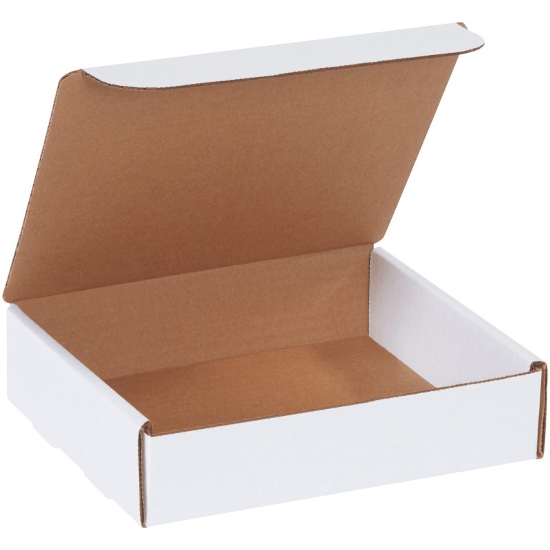 8 x 7 x 2 white literature mailers ml872