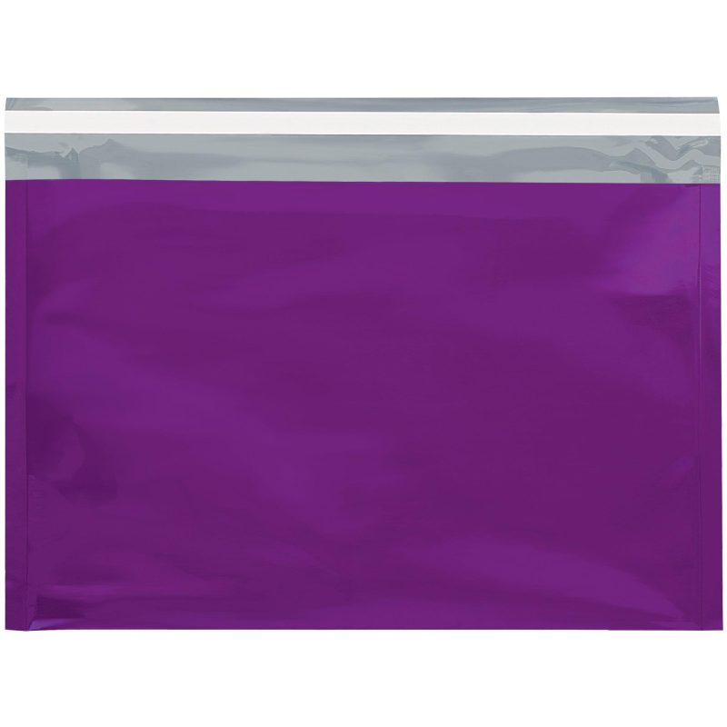 9 12 x 12 34 purple metallic glamour mailers gfm0912pl