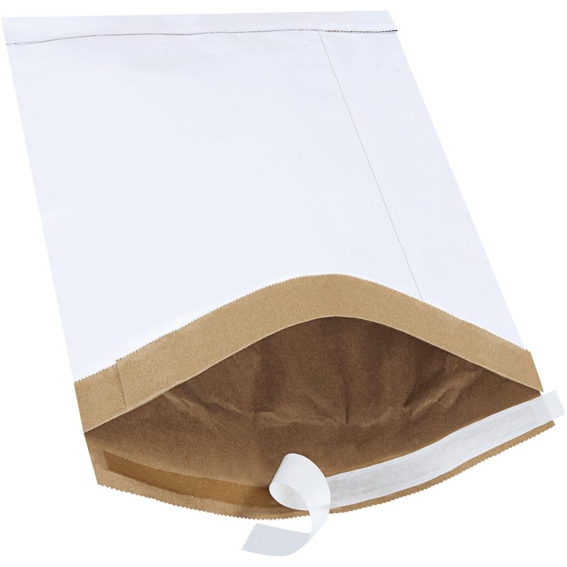 9 12 x 14 12 white 25 pack 4 self seal padded mailers b807wss25pk