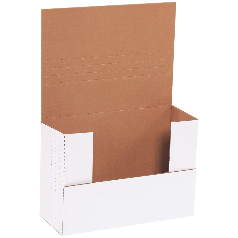 9 12 x 6 12 x 3 12 white easy fold mailers m9635bf