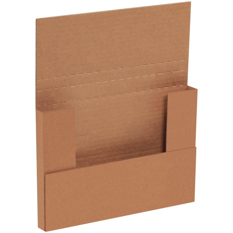 9 58 x 6 58 x 1 14 kraft easy fold mailers m961k