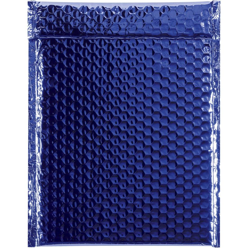 9 x 11 12 blue glamour bubble mailers gbm0911b