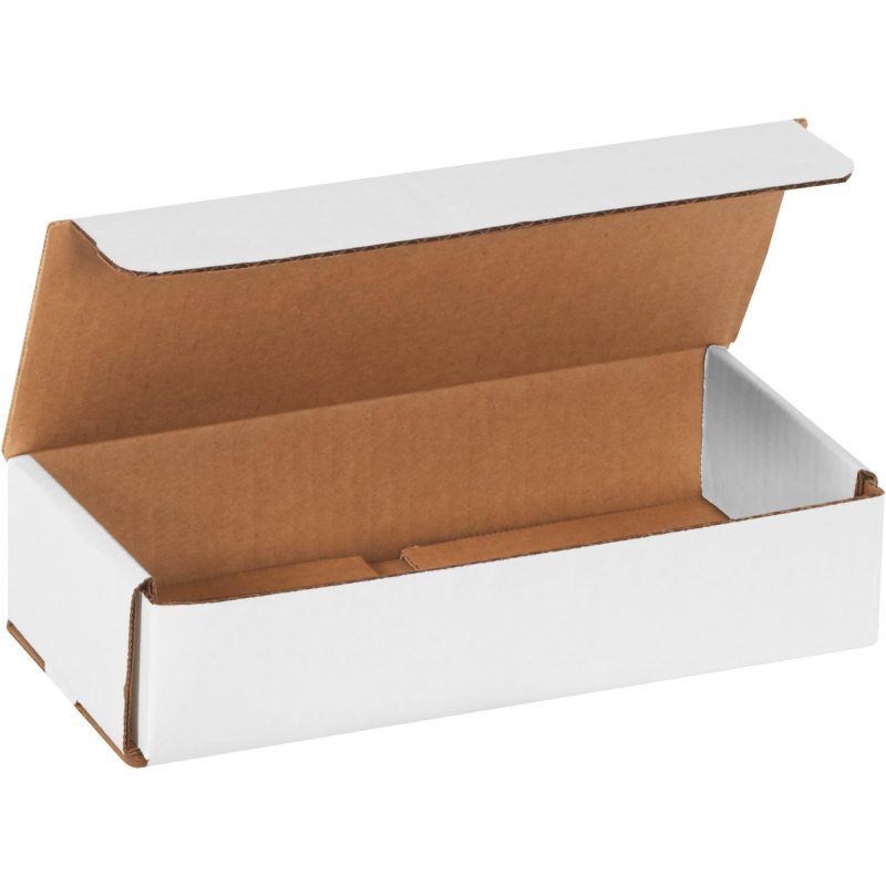 9 x 4 x 2 white corrugated mailers m942