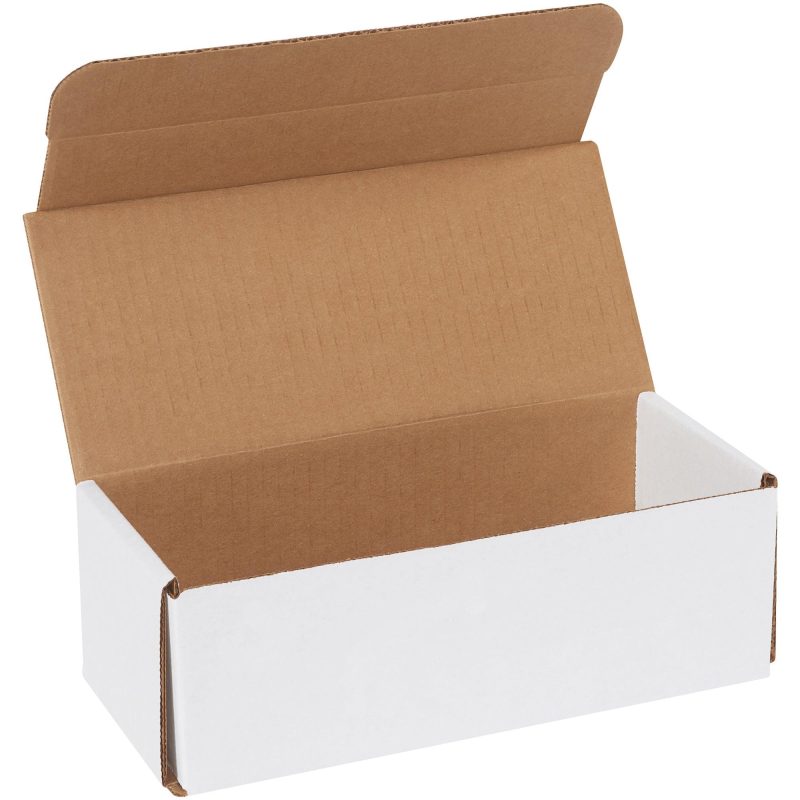 9 x 4 x 3 white corrugated mailers m943